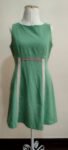 Vestido Verde Evase