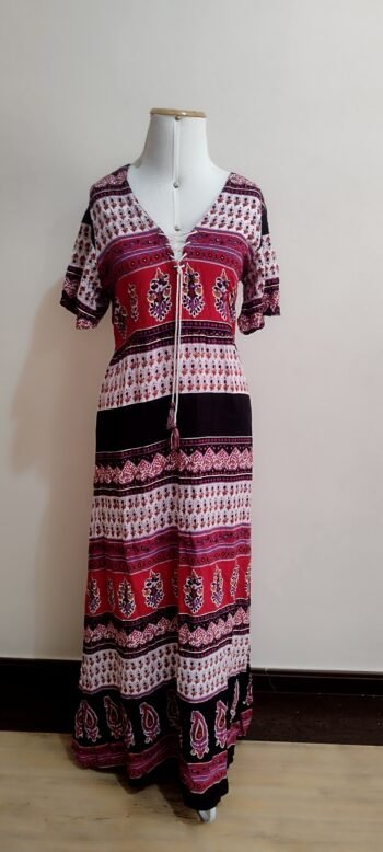 Vestido Indiano Longo